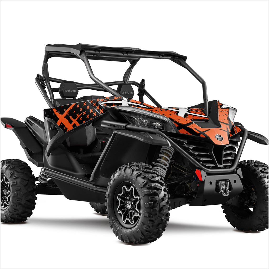 X design stickers for CFMOTO ZFORCE SPORT (1)