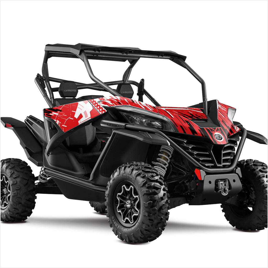 CYBER design stickers for CFMOTO ZFORCE SPORT (4)