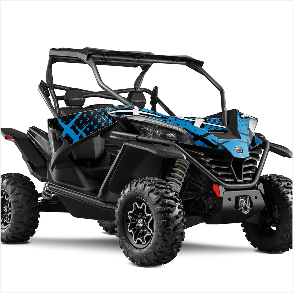 X design stickers for CFMOTO ZFORCE SPORT (8)