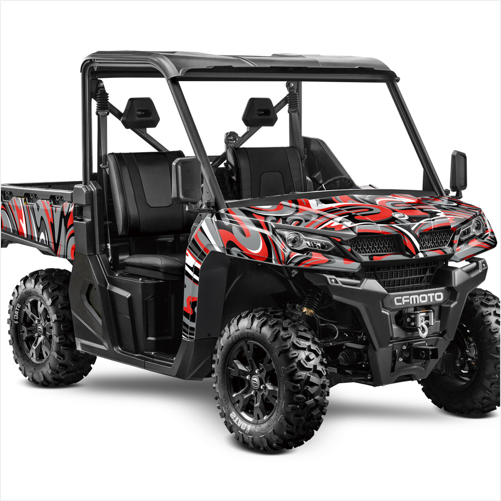 ACID design stickers for CFMOTO UFORCE 1000 (2)