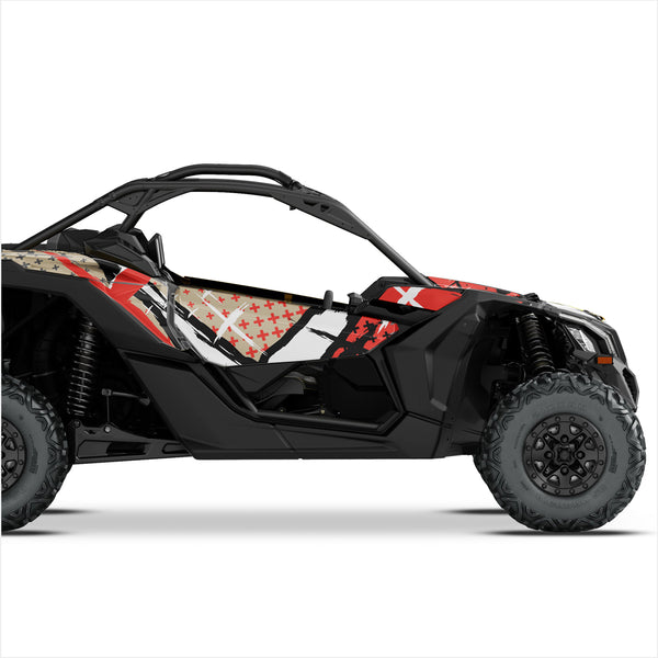 X design stickers for Can-Am Maverick X3 (5)