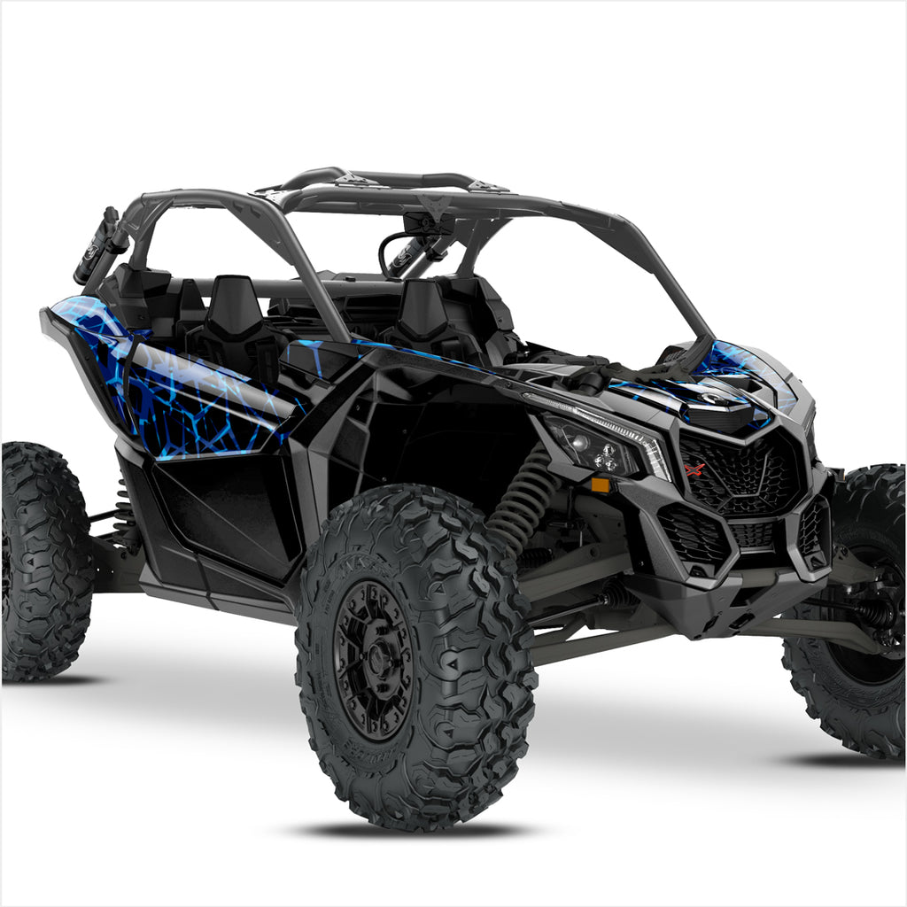 QUAKE design stickers for Can-Am Maverick X3 (3)