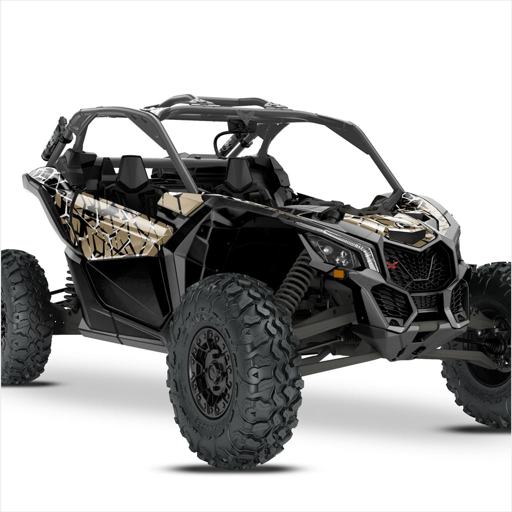 QUAKE design stickers for Can-Am Maverick X3 (6)