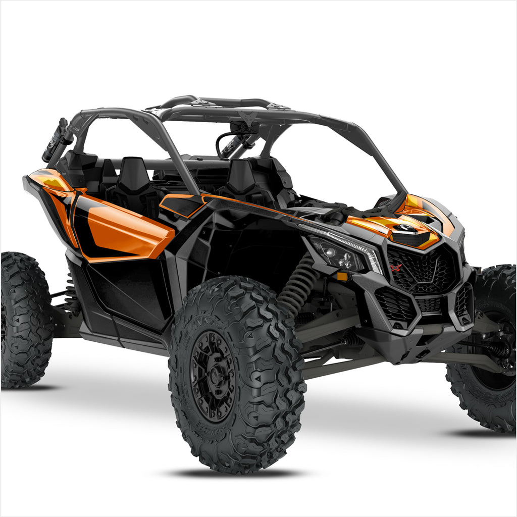 Autocollants design DESTINATION pour Can-Am Maverick X3