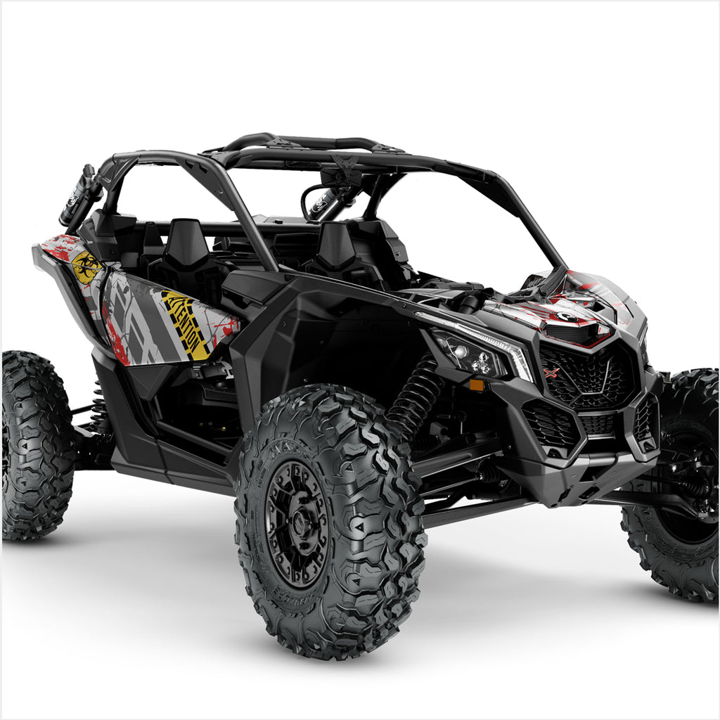 APOCALYPSE design stickers for Can-Am Maverick X3 (4)