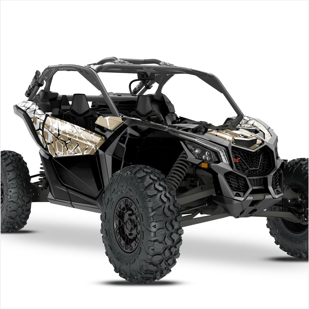 QUAKE design stickers for Can-Am Maverick X3 (4)