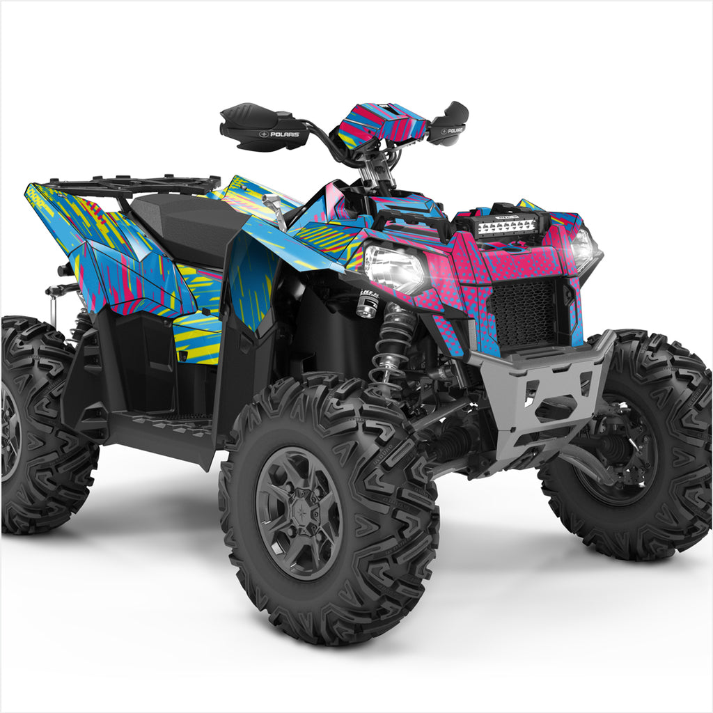 RACE SPIRIT Designaufkleber für POLARIS SCRAMBLER