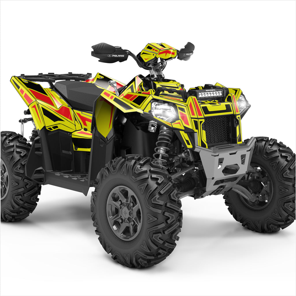 RACE SPIRIT Designaufkleber für POLARIS SCRAMBLER