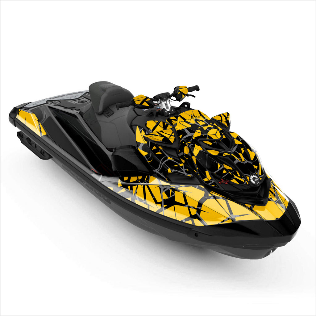 QUAKE design stickers for Sea-Doo RXP-X (6)