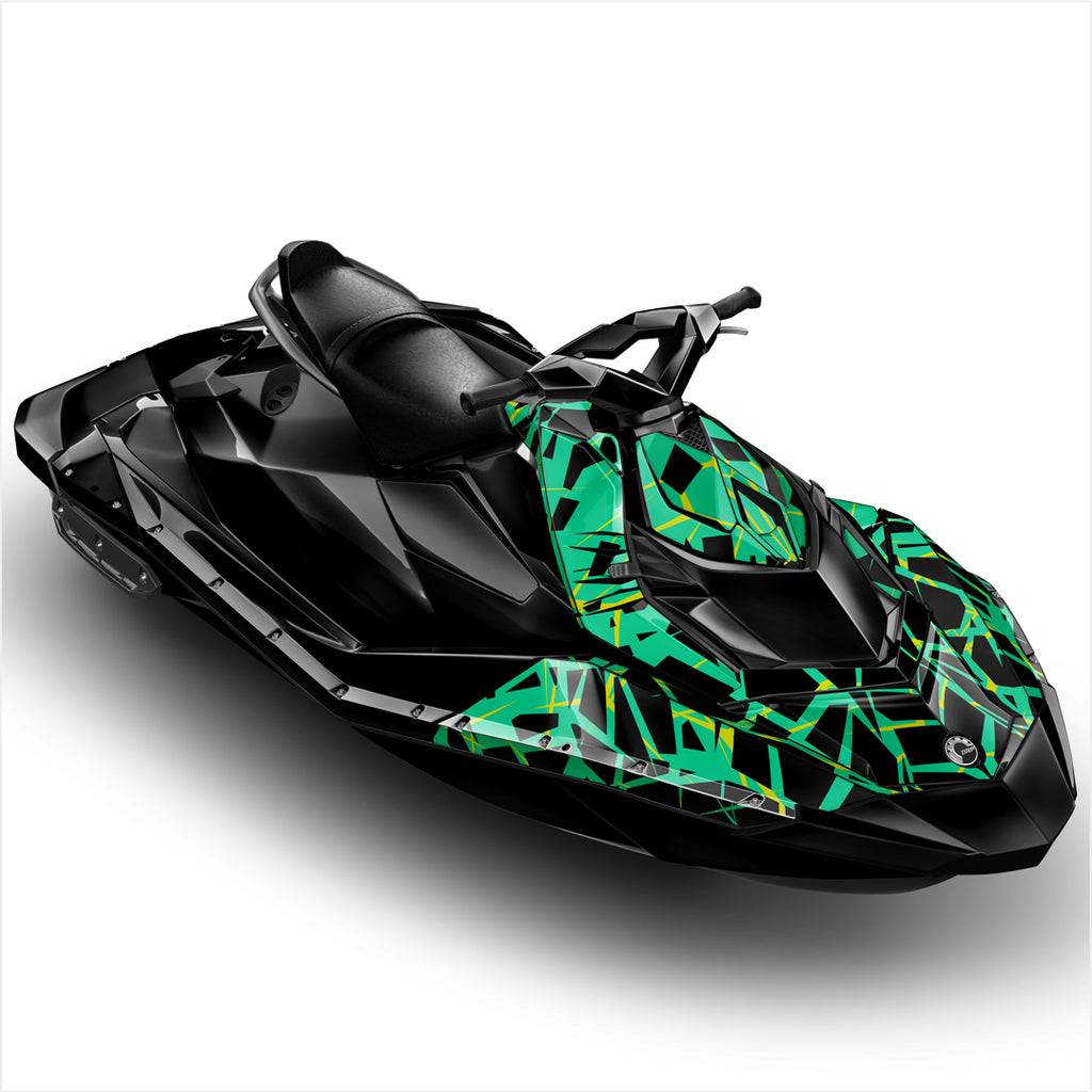 QUAKE design stickers for Sea-Doo Spark (2)