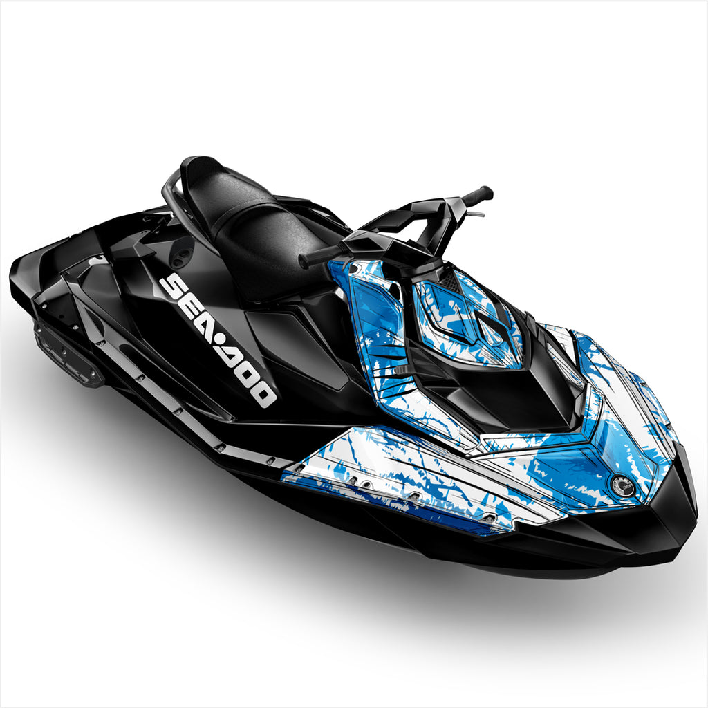 Autocollants design RACE SPIRIT pour Sea-Doo Spark