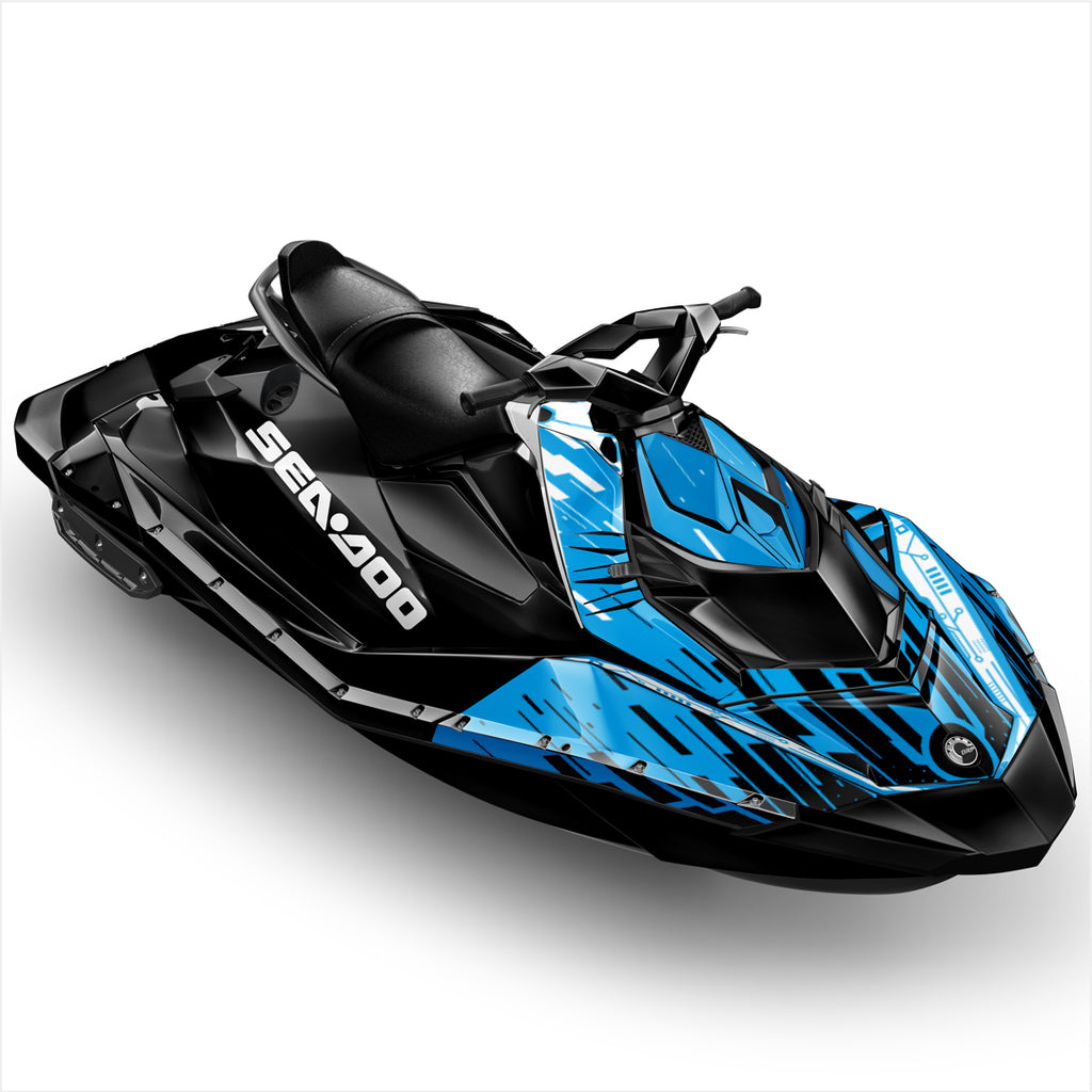 Autocollants design RACE SPIRIT pour Sea-Doo Spark
