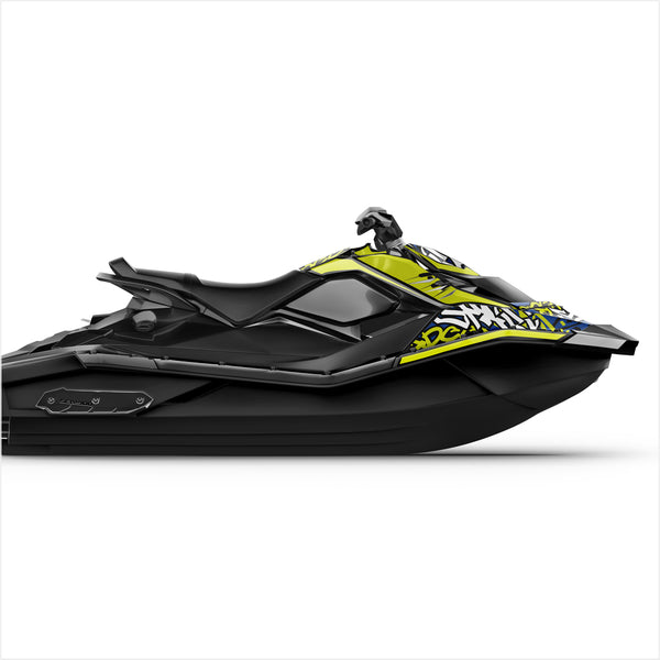 Graffiti design stickers for Sea-Doo Spark (4)