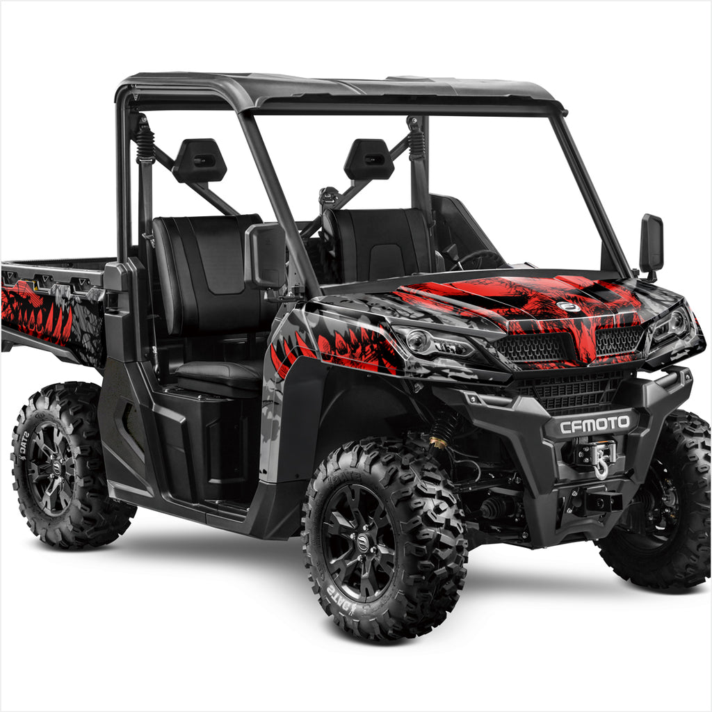 SYMBIOTE design stickers for CFMOTO UFORCE 1000 (4)