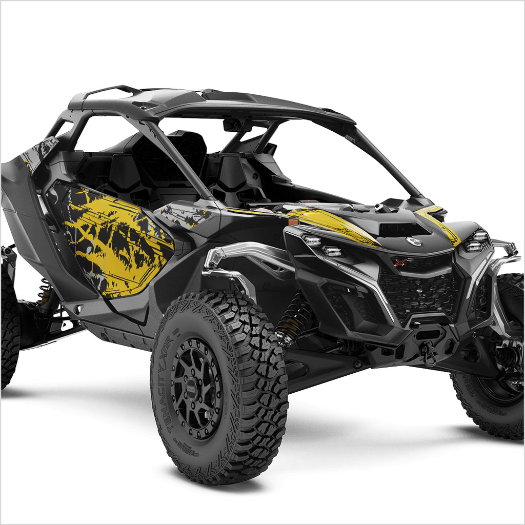 can am maverick r 2024 sticker graphics set