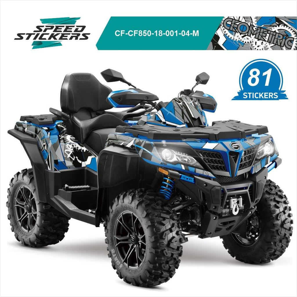 Autocollants au design GÉOMÉTRIQUE pour CFMOTO CFORCE