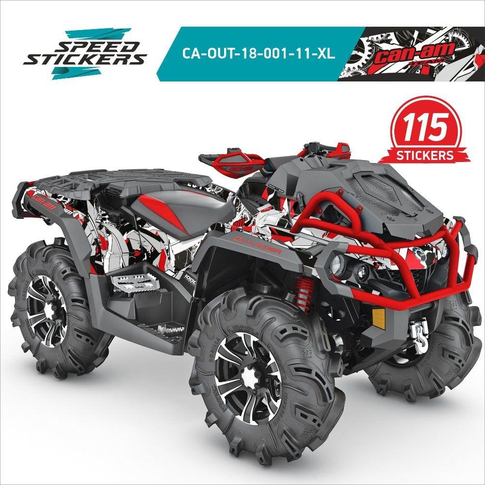 Can Am Outlander X MR stickers