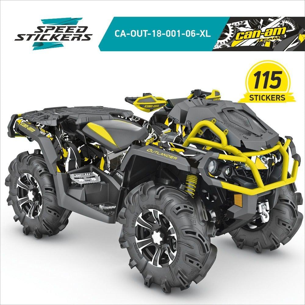 Can Am Outlander X MR stickers