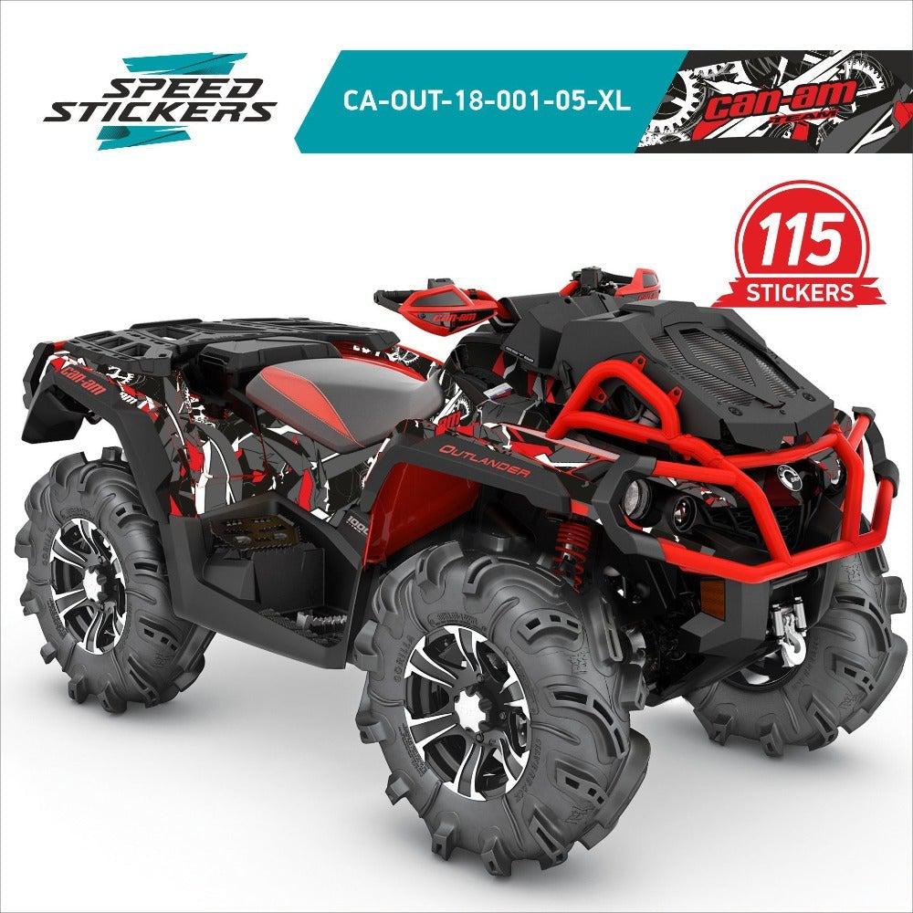 Can Am Outlander X MR stickers
