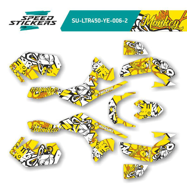 Suzuki LTR450 stickers
