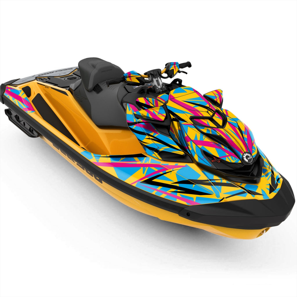 Autocollants design RACE SPIRIT pour Sea-Doo RXP-X