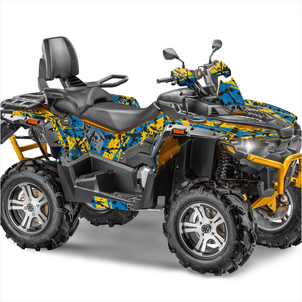 Stels Guepard graphics yellow black 