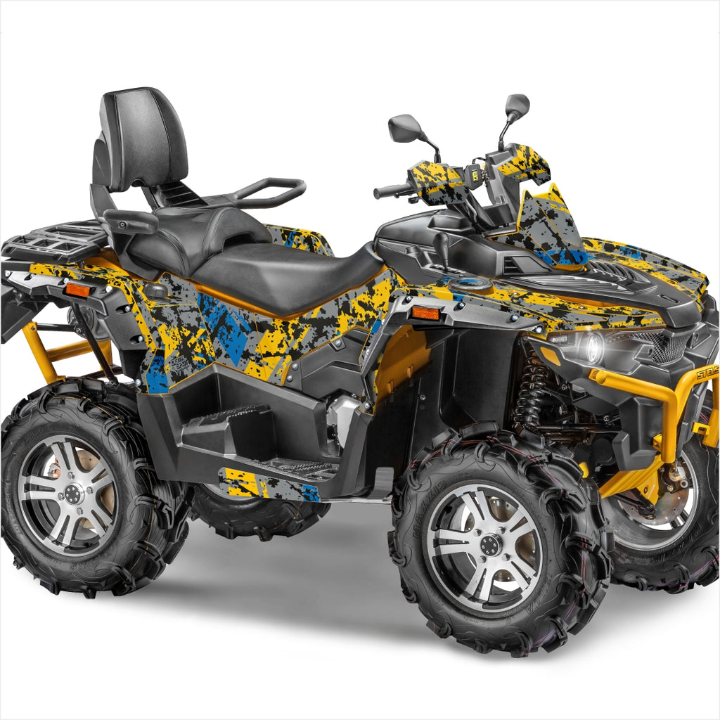 Stels Guepard stickers yellow