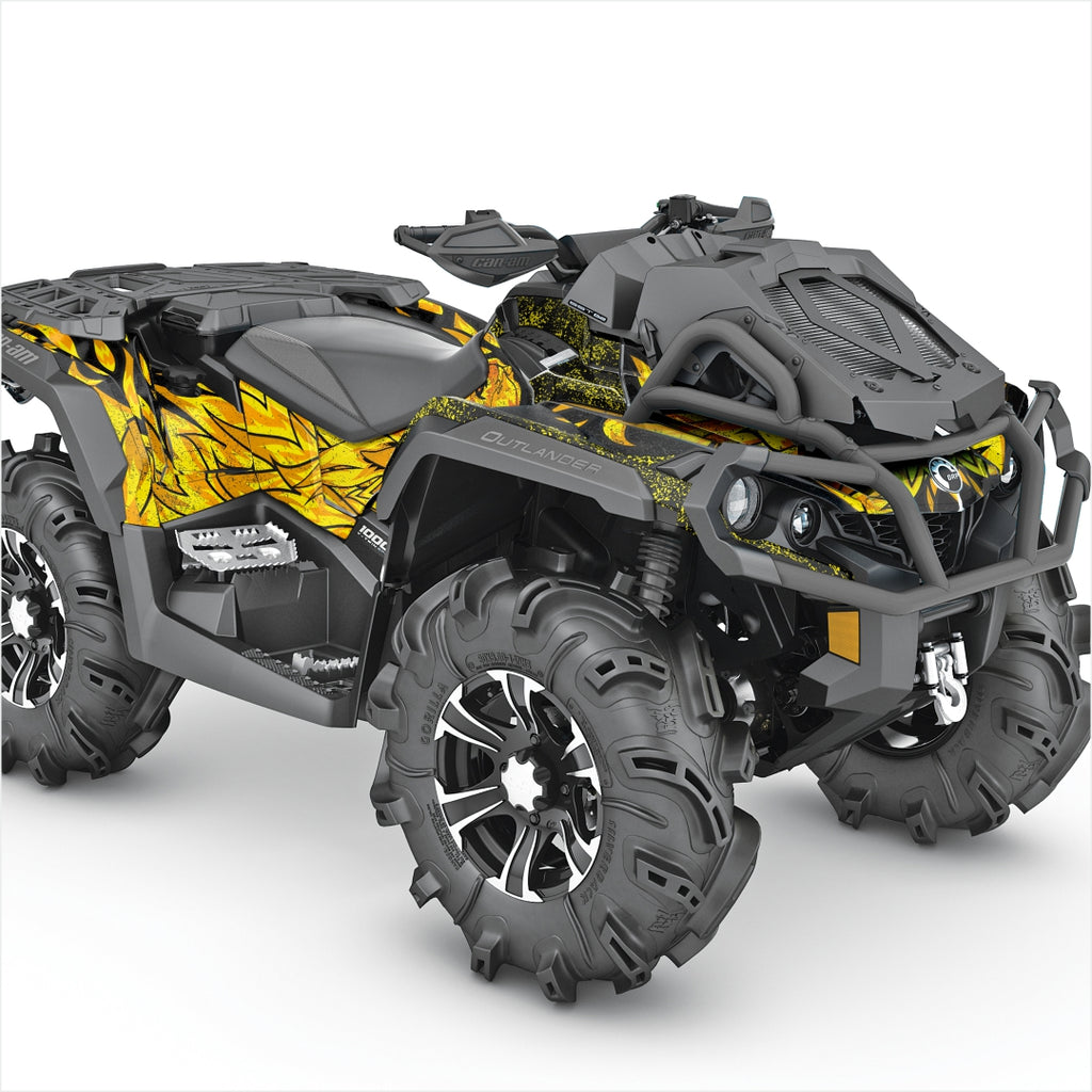 AMERICAN EAGLE design stickers for Can-Am Outlander X MR (7)