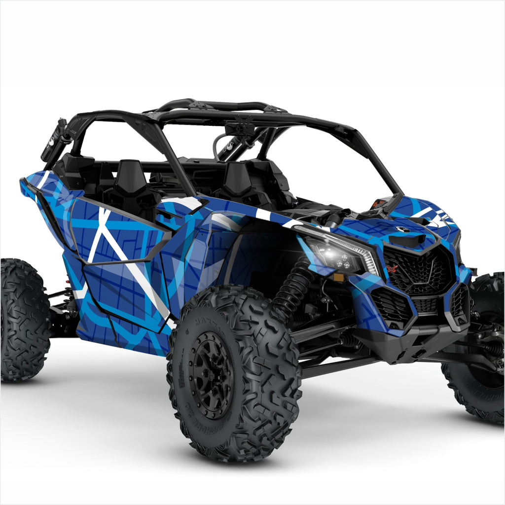 Maverick X3 2 doors wrap set