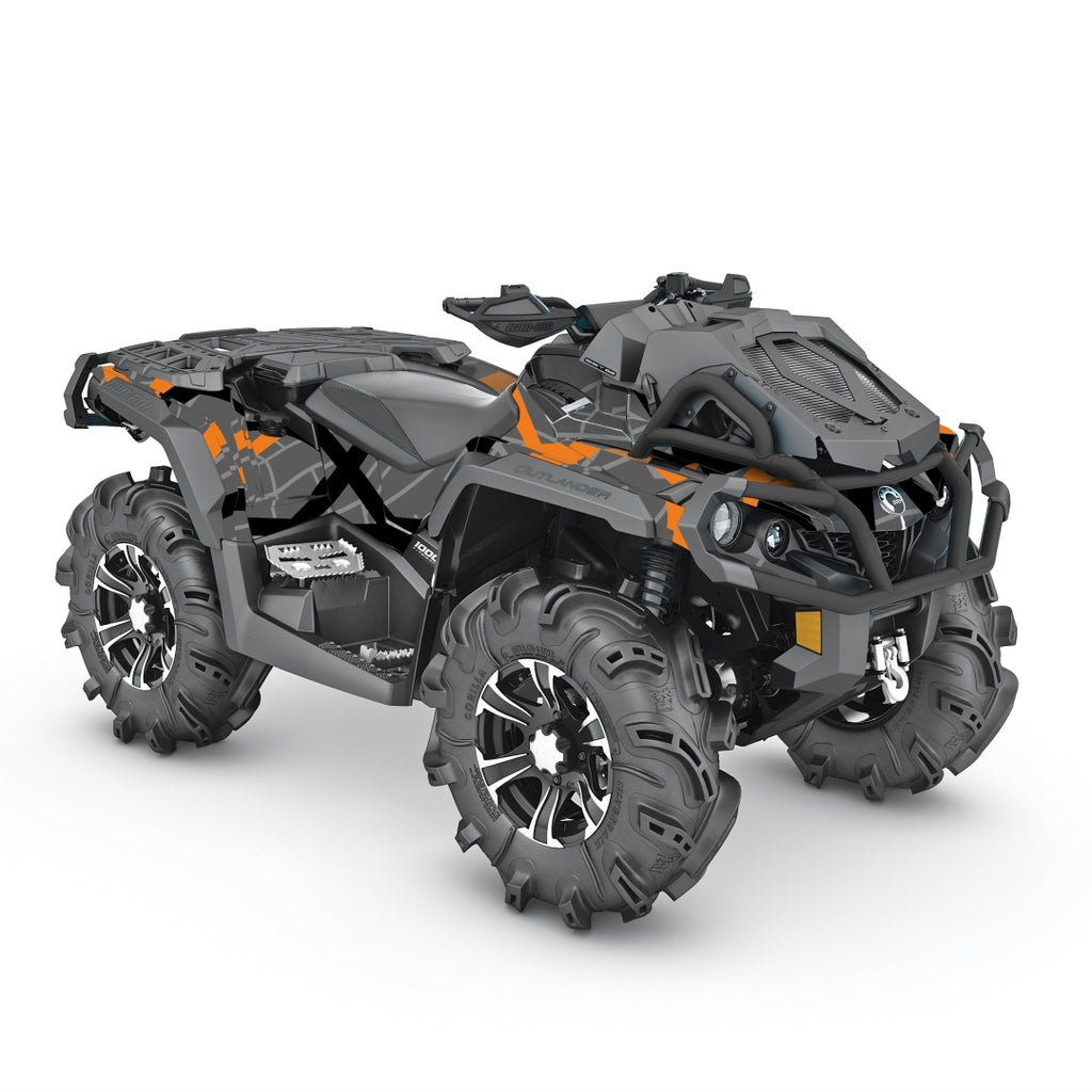 TRACKER-Designaufkleber für Can-Am Outlander X MR
