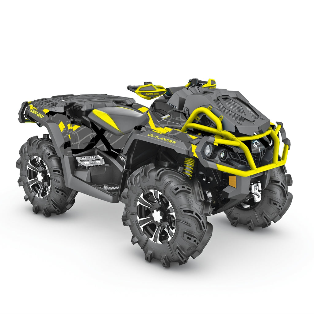 TRACKER-Designaufkleber für Can-Am Outlander X MR