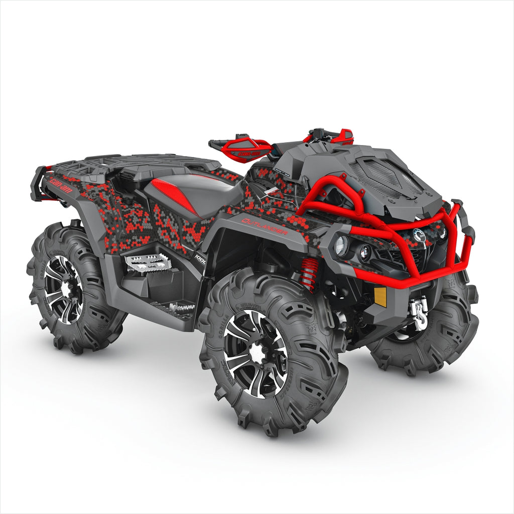 Can AM burning red stickers Outlander