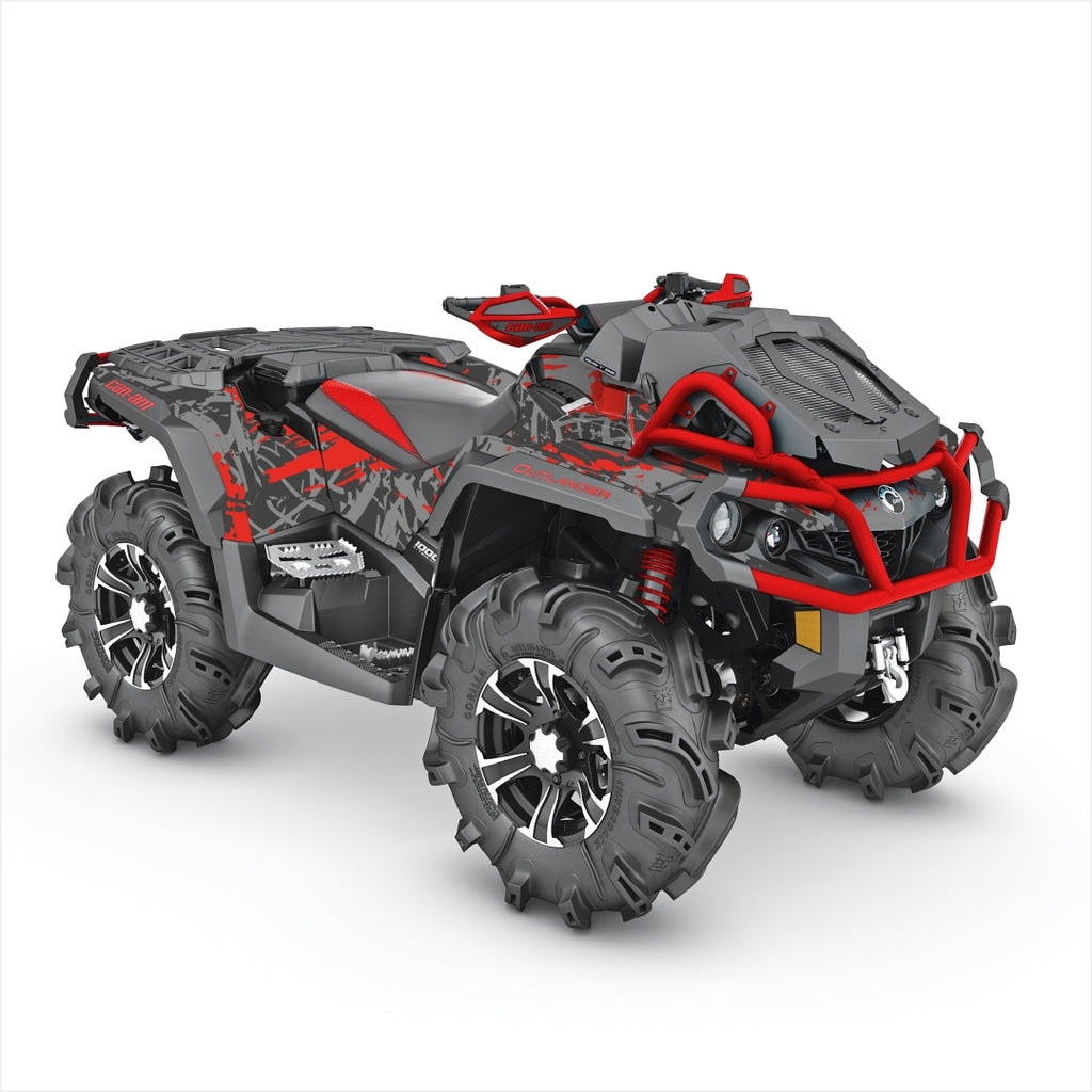 TRACKER-Designaufkleber für Can-Am Outlander X MR