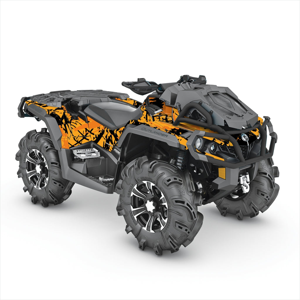 Can Am Outlander orange graphics
