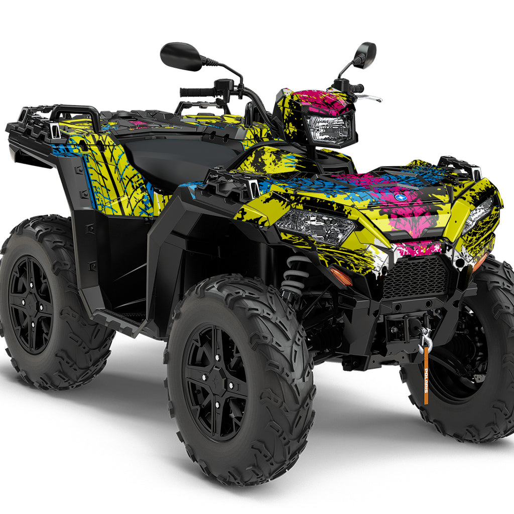 RACE SPIRIT Designaufkleber für POLARIS SCRAMBLER