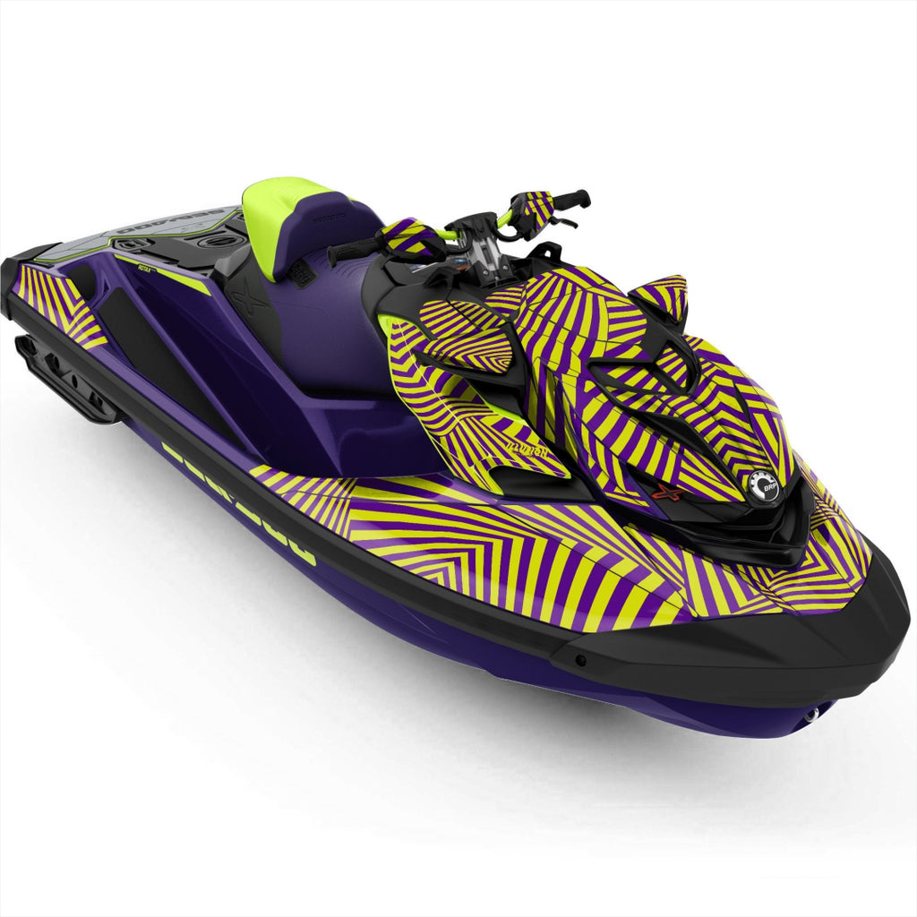 Autocollants design ILLUSION pour Sea-Doo RXP-X