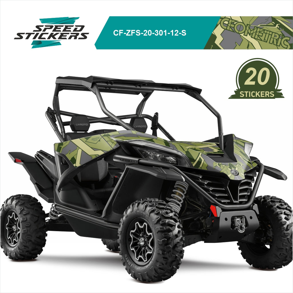 cfmoto zforce sport graphics kit