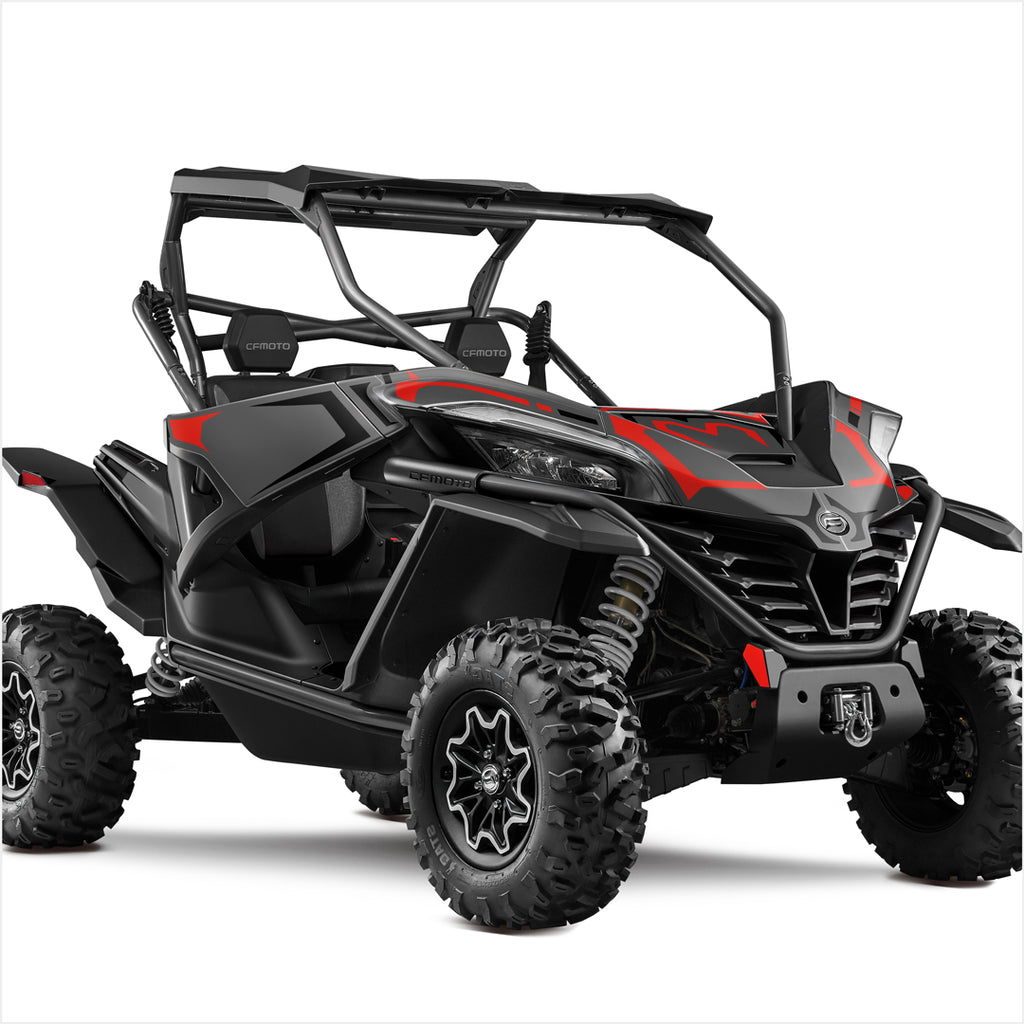 cfmoto zforce sportR decal graphics deco kit