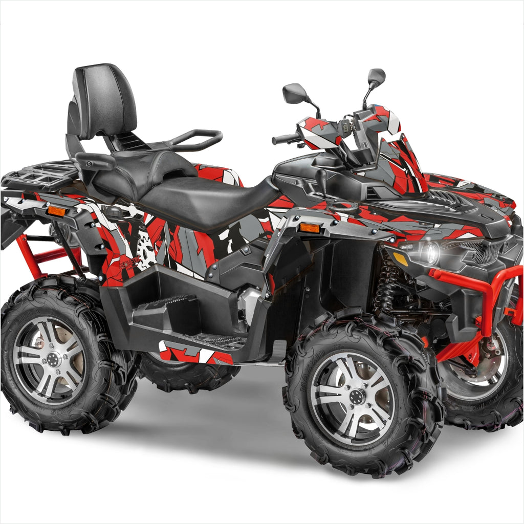 decals stels guepard red