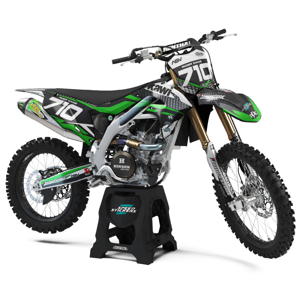 SHIELD design stickers for Kawasaki (1)