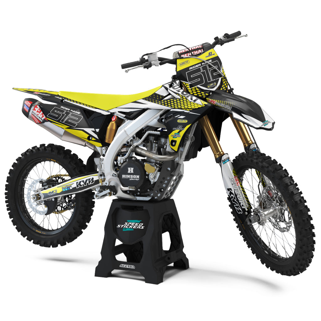 SLIDE Designaufkleber für Suzuki RMZ (ab 2018)