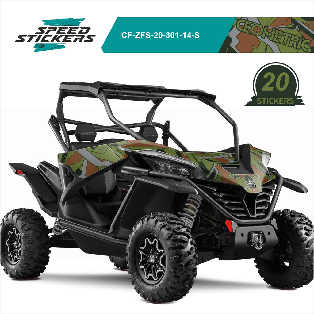zforce sport cfmoto stickers